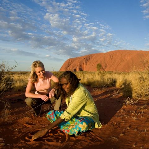 Aboriginal Art At Kata-Tjuta