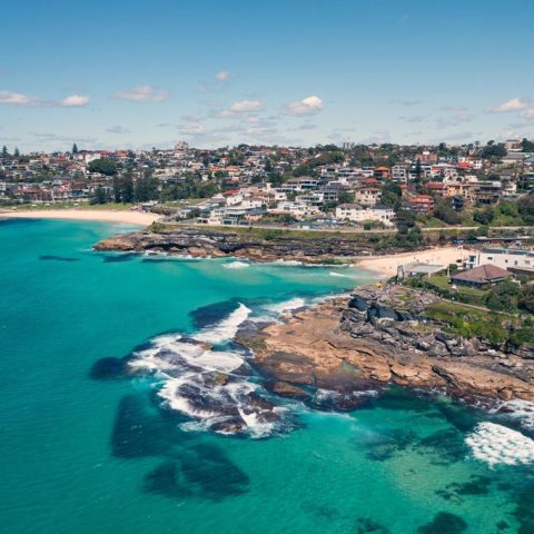 Bondi Beach Coastline, Sydney, New South Wales