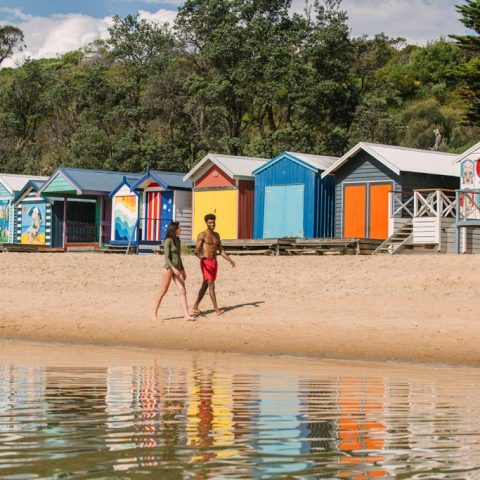 Mornington Peninsula Bathing Boxes, Victoria