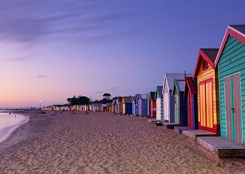 Mornington Peninsula Bathing Boxes, Victoria