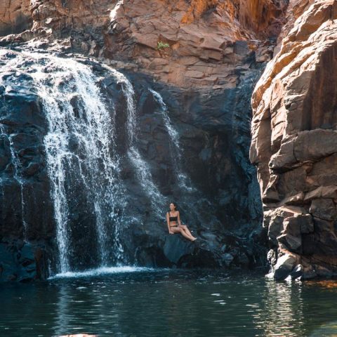 Edith Falls In Nitmiluk National Park, Northern Territory